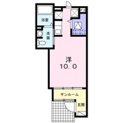 ベルメゾンKの間取り画像