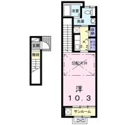アシェイドサクラの間取り画像