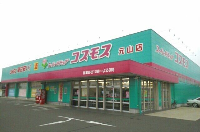 近くのコスモス元山店さんまで700m（徒歩9分）