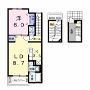 ドゥエルY2の間取り画像