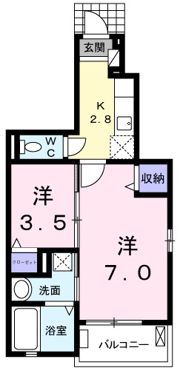 ヴィオレッタの間取り画像