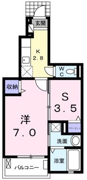 ヴィオレッタの間取り画像