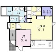 アヴェニューⅡの間取り画像