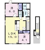 リッチモンドAの間取り画像