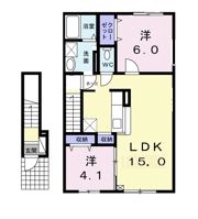 リッチモンドAの間取り画像
