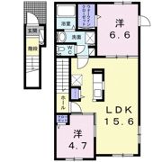 リッチモンドBの間取り画像