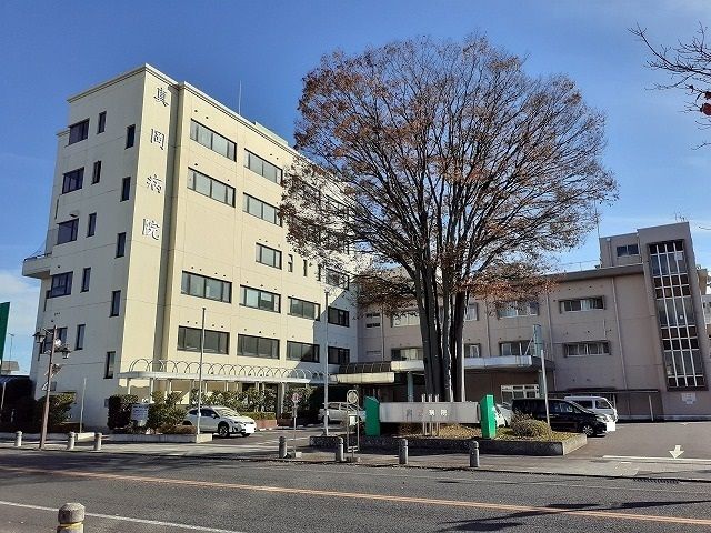 近くの真岡病院まで550m（徒歩7分）