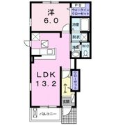 グッドライフ高丘の間取り画像