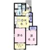 グランディール白石Cの間取り画像