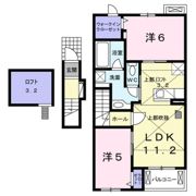 クラール・エフⅠの間取り画像