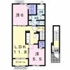プラシードAの間取り画像