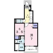 アンセスター松降 Bの間取り画像