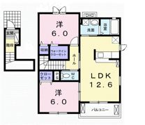 クローバー・Ⅲの間取り画像