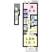 ラフレシール・Mの間取り画像