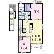 ソルティガの間取り画像