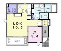 ゼファーの間取り画像