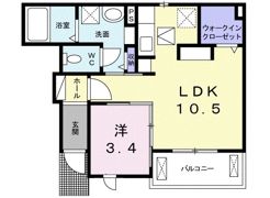 ゼファーの間取り画像