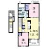マイプレイス Ⅱの間取り画像