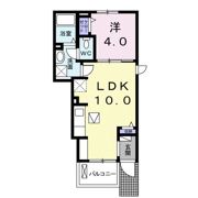 マリアパレスAの間取り画像