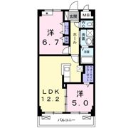 ヒルズ赤羽の間取り画像
