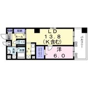 ウェスト宮ノ下の間取り画像