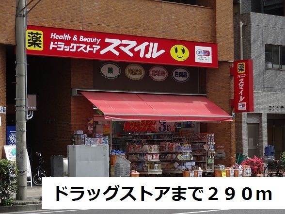 近くのドラッグストアまで290m(徒歩4分)