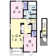 サンヒルズAの間取り画像