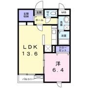 パレス田原本の間取り画像