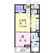 パルク栄光の間取り画像
