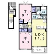 リクソーレⅧ Aの間取り画像