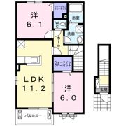 レガーロ生田の間取り画像