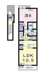 ラポルトの間取り画像