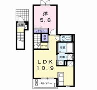 モデッサ 西ノ内の間取り画像