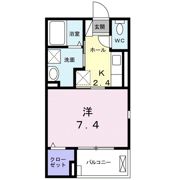 ビューティーヒロⅡの間取り画像