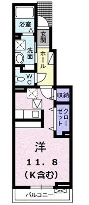 エスペランサ弁財天の間取り画像