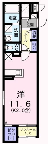 メゾン カレントの間取り画像