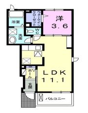 DAICHI Aの間取り画像