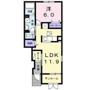 フレ・ヴァンの間取り画像