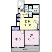 アヴニール西重根Ⅰの間取り画像