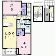 エスポワールの間取り画像