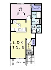 ピーメイルBの間取り画像