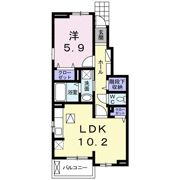 パルティールの間取り画像