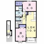 シャローム アーク瑠璃の間取り画像