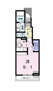 カーサ アンダンテ エフの間取り画像