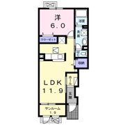 ルーナリア Ⅱの間取り画像