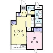 エルグランデNOAの間取り画像