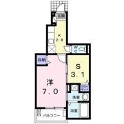 メルシーKの間取り画像