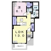サミット Aの間取り画像