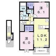 サミット Bの間取り画像