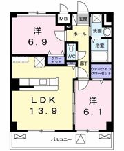 ベルベルデ レジデンスの間取り画像